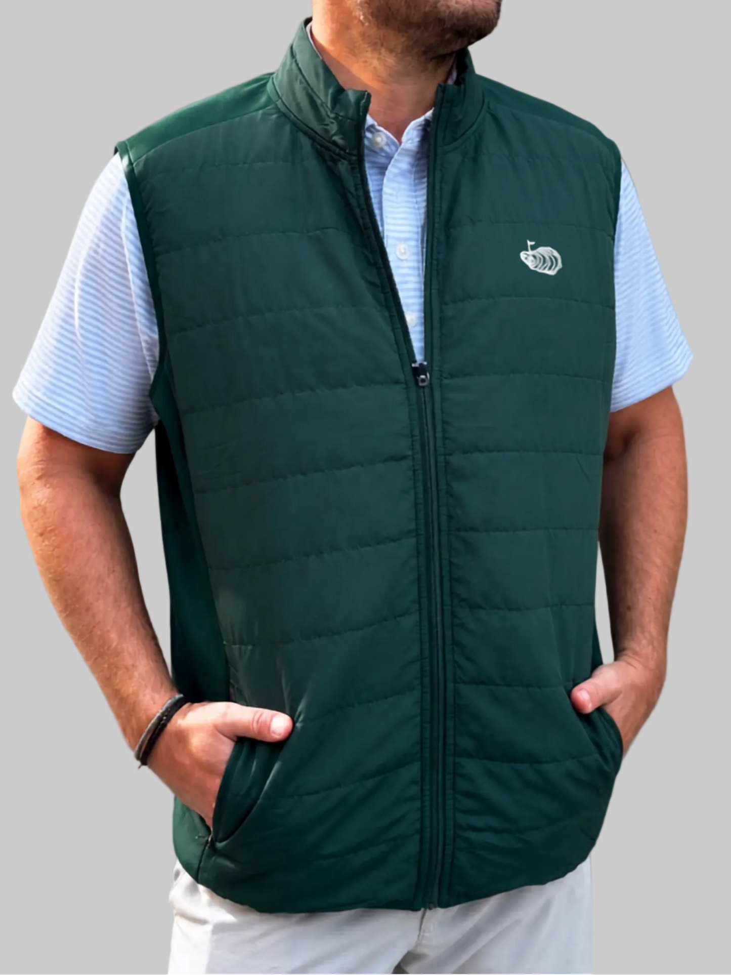 half shell. performance vest